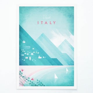 Italy poszter, A3 - Travelposter