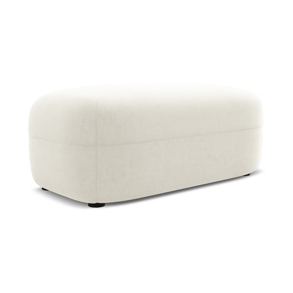 Fehér bársony lábtartó Moana – Makamii-image-1