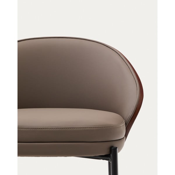 Barna bárszék (ülésmagasság 65 cm) Eamy – Kave Home-image-3