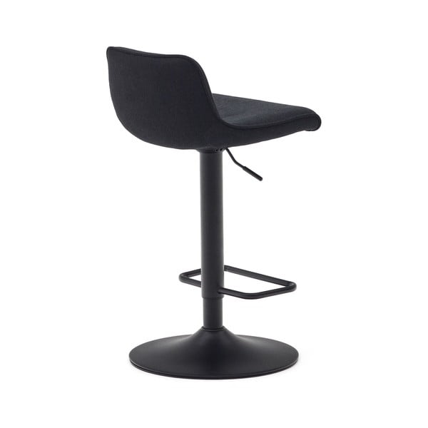 Fekete bárszék szett 2 db-os 103 cm Zenda – Kave Home-image-3