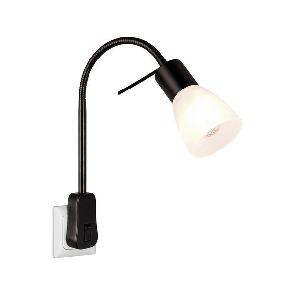 Fekete fali lámpa ø 7 cm Levisto – Trio-image-2