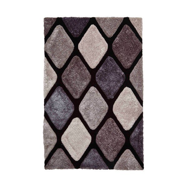 Sötétszürke kézi szövésű szőnyeg 120x170 cm Noble House – Think Rugs