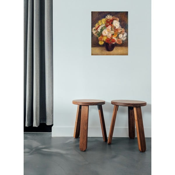 Auguste Renoir - Bouquet of Chrysanthemums másolat, 55 x 70 cm-image-1