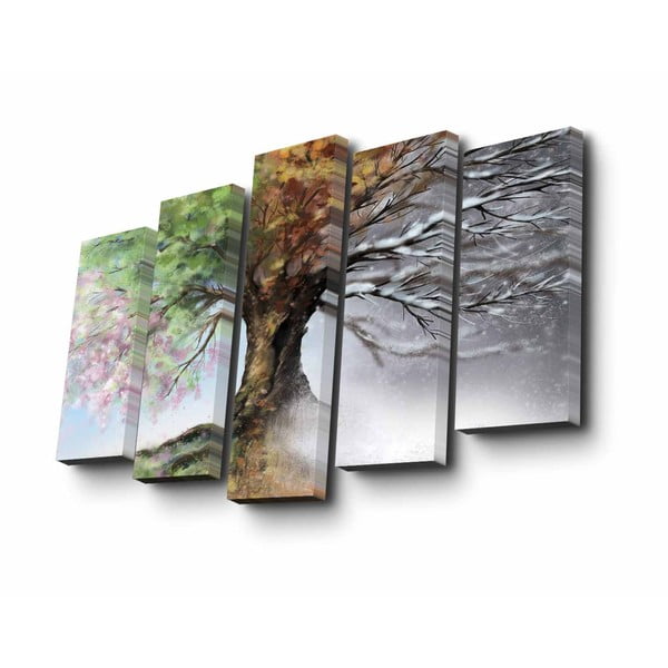 Four Seasons többrészes kép, 82 x 50 cm