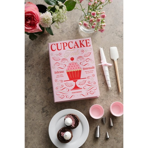 Cukrászati díszítő eszköz szett, tartozékok száma 10 db The Essentials Cupcake Tools – Printworks-image-1