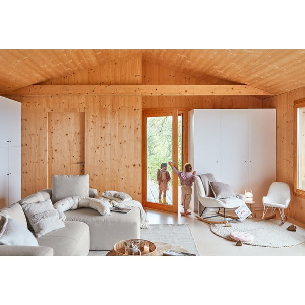 Dilcia kaucsukfa gyerek ülőke, ø 24 cm - Kave Home-image-3