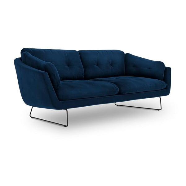 Gravity királykék bársony kanapé - Windsor & Co Sofas-image-2
