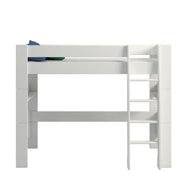 Fehér magasított gyerekágy 90x200 cm Steens for Kids - Tvilum-image-1