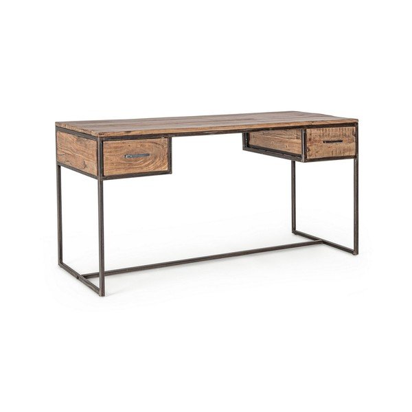 Íróasztal akácfa asztallappal 60x150 cm Elmer – Bizzotto