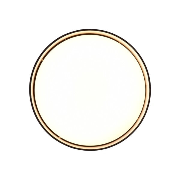 Fekete LED mennyezeti lámpa ø 30 cm Locarno – Reality-image-3