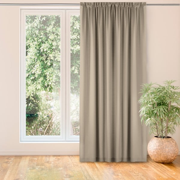 Bézs függöny 300x300 cm Carmena – Homede-image-1