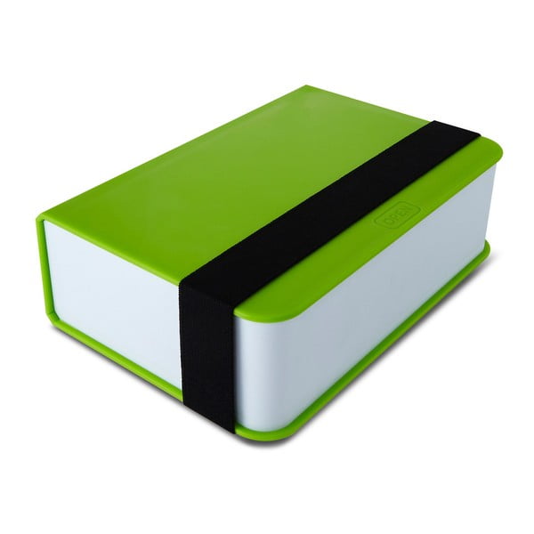 Book zöld tízórais doboz - Black + Blum