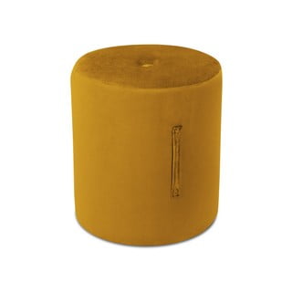 Fiore narancssárga puff, ⌀ 40 cm - Mazzini Sofas