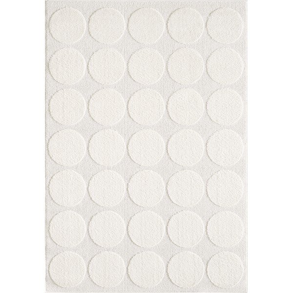 Krémszínű szőnyeg 120x170 cm Bubble – ESTE