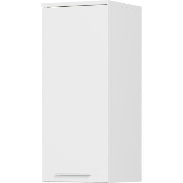 Fehér fali fürdőszoba szekrény 30x73 cm Arvada – Germania-image-1