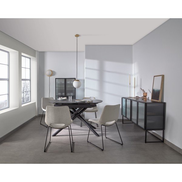 Trixie fekete komód - Kave Home-image-4