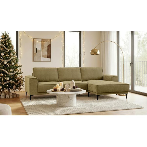 Zöld sarokkanapé (jobb oldali) Copenhagen – Scandic-image-2