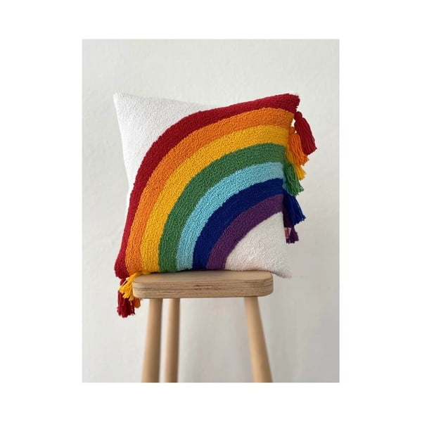 Párnahuzat 40x40 cm Pinch Rainbow – Oyo home