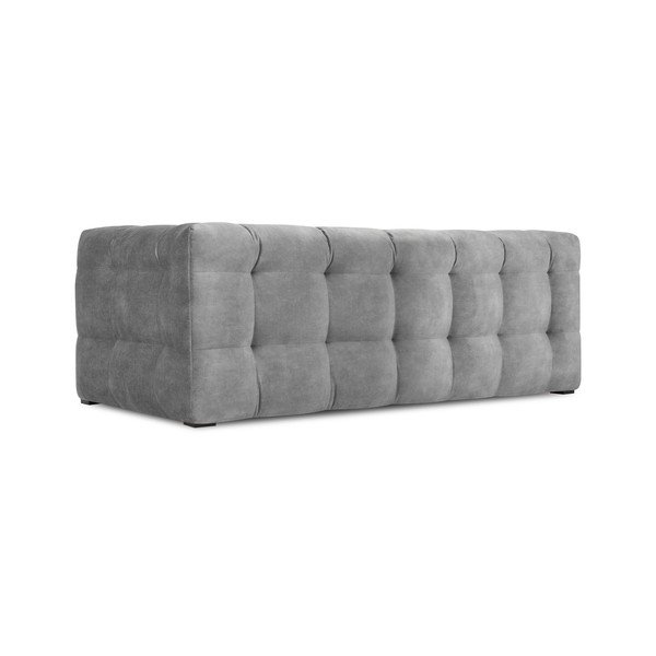 Vesta szürke bársony kanapé, 208 cm - Windsor & Co Sofas-image-4