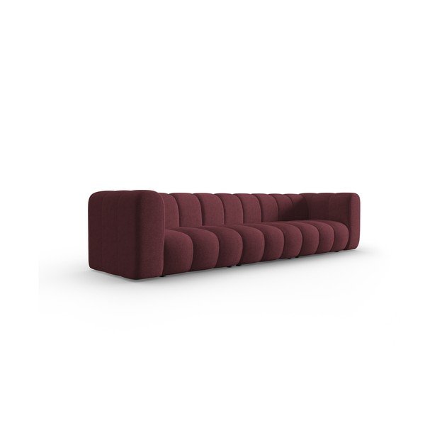 Borvörös kanapé 318 cm Lupine – Micadoni Home-image-2