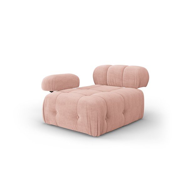 Világos rózsaszín kanapé modul Ferento – Cosmopolitan Design-image-3
