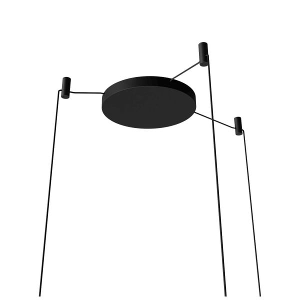 Fekete mennyezeti tartó kábelhez 3 cm Asteria Micro Cluster – UMAGE-image-1