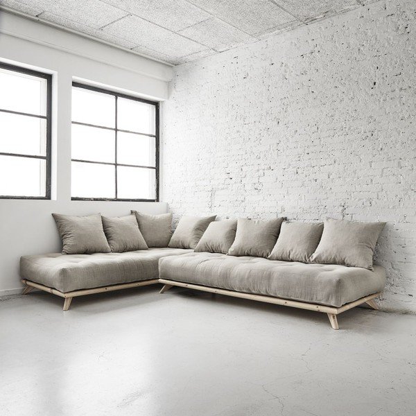 Senza Natural/Light Grey kanapé - Karup-image-3