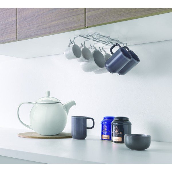 Fali acél bögretartó Octo-Mug – Metaltex-image-1