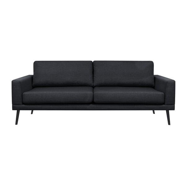 Rigel fekete 3 személyes kanapé - Windsor & Co. Sofas
