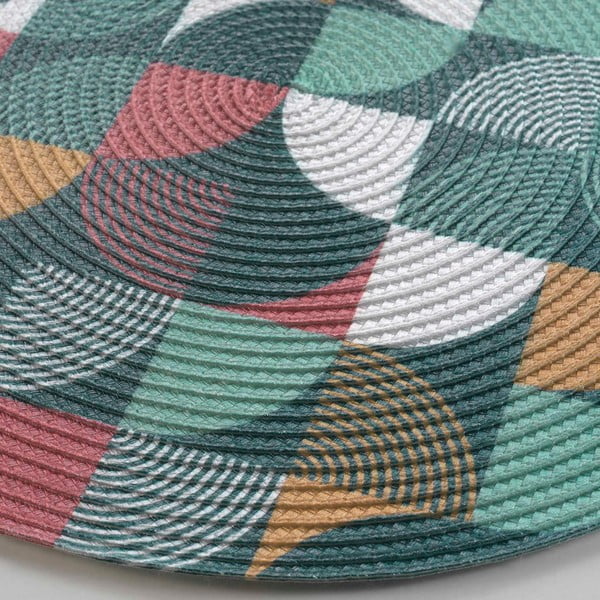 Tányéralátét ø 35 cm Rythmo – douceur d'intérieur-image-1