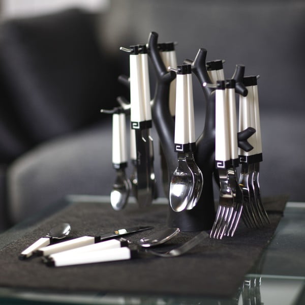 24 darabos evőeszköz készlet állvánnyal - Vialli Design-image-3