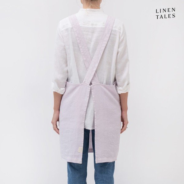 Len kötény Crossback – Linen Tales-image-2