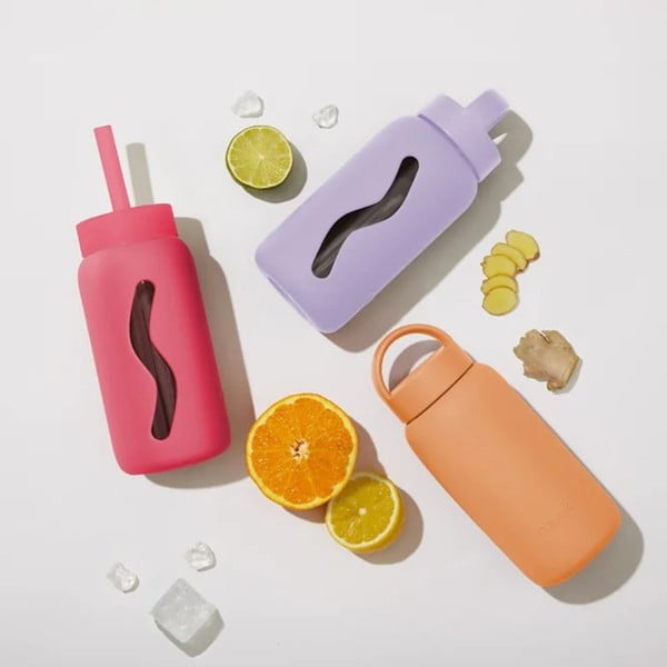 Levendula színű utazó ivópalack 500 ml Pastel Lilac – Muuki-image-1