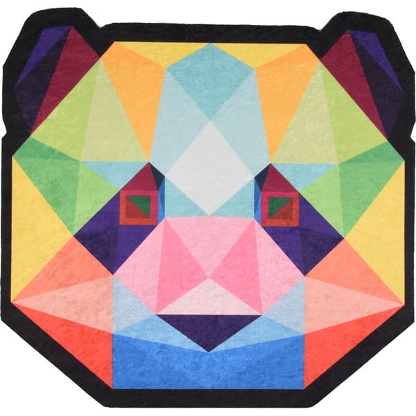 Mosható gyerek szőnyeg ø100 cm Rainbow Panda – Vitaus