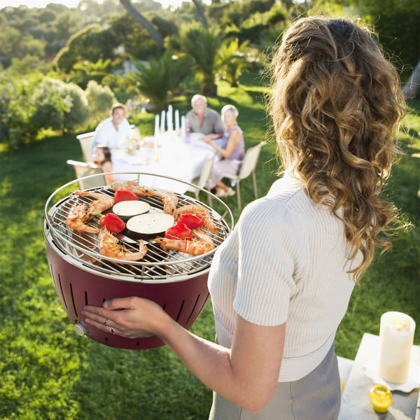 Faszenes-hordozható grillsütő ø 35 cm Classic – LotusGrill-image-1