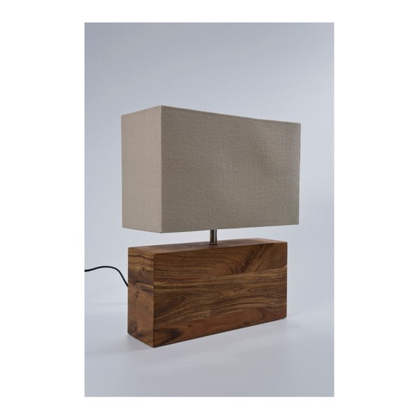 Wood asztali lámpa - Kare Design-image-1