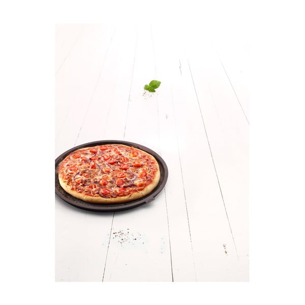 Pizza barna kerek szilikon pizzasütő lap, ⌀ 36 cm - Lékué-image-1