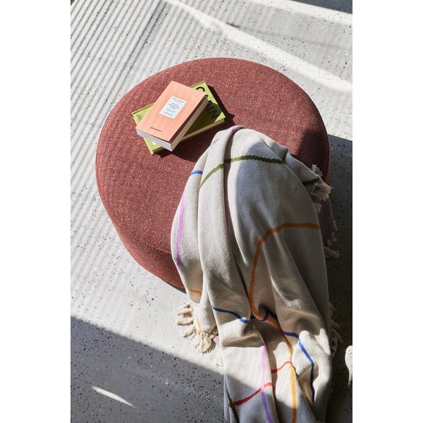 Piros puff Marshmellow – Hübsch-image-2