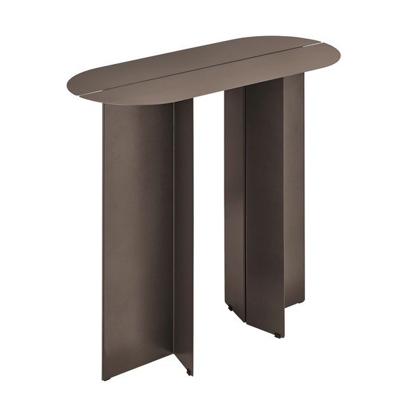 Barna acél konzolasztal 35x80 cm Oru – Blomus-image-3