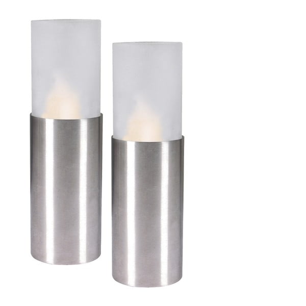 Chromatic LED gyertya, 2 darabos készlet, magassága 17,5 cm - Naeve