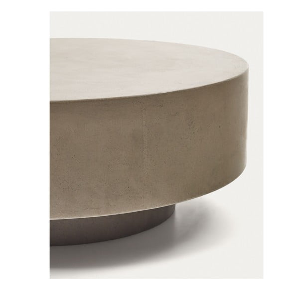 Kerek kerti dohányzóasztal ø 80 cm Garbet – Kave Home-image-2