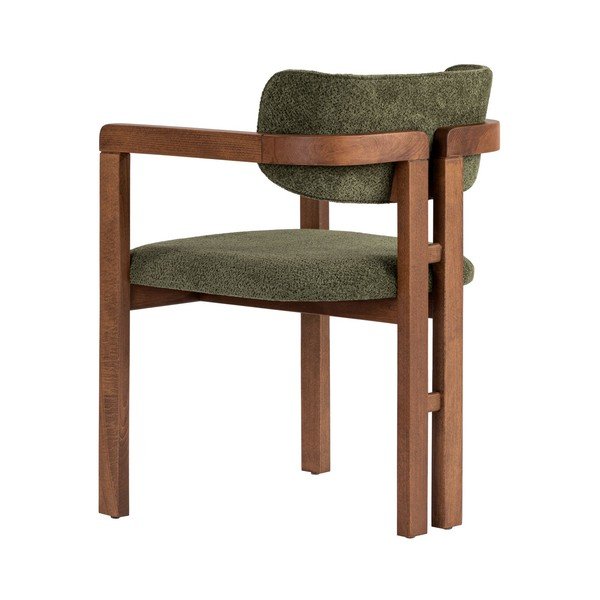 Sötétzöld karfás étkezőfotel Toscana – Kalune Design-image-2