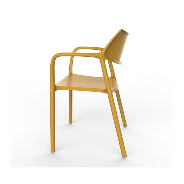 Splash 2 db sárga kerti karfás szék - Resol
