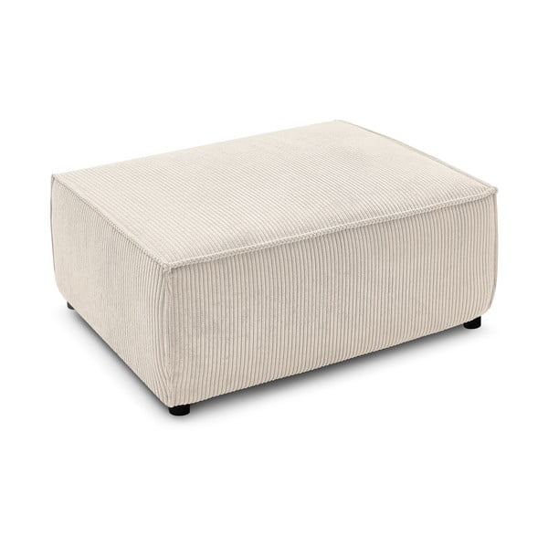 Bézs kordbársony puff Nihad – Bobochic Paris-image-4