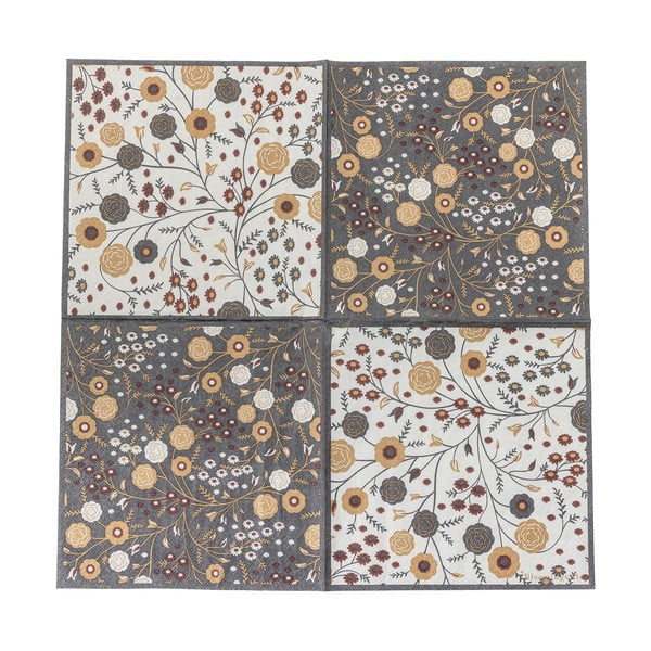 Papír szalvéta szett 20 db-os 33x33 cm Eydis – Bloomingville