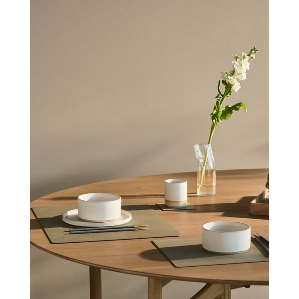 Öko bőr tányéralátét 35x45 cm Square L Nupo – LIND DNA-image-1