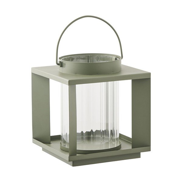 Fém-üveg lámpás (magasság 20,5 cm) Lohals – House Nordic-image-3