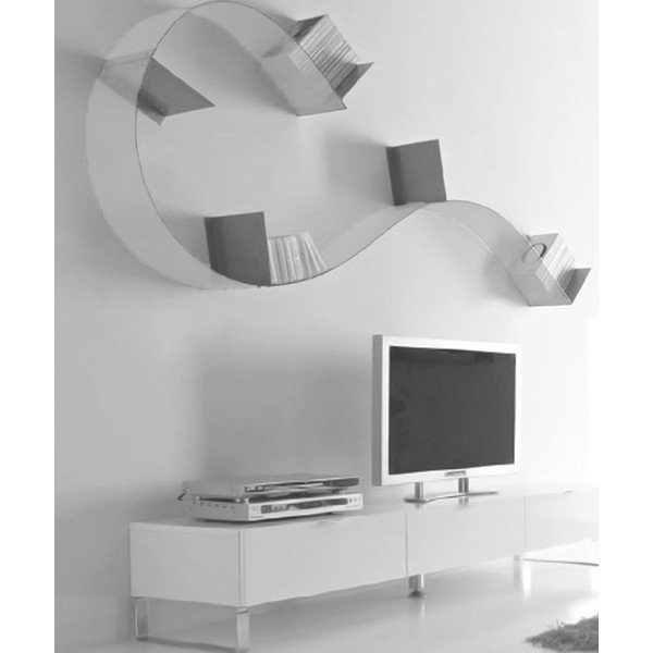 Flex Transparent fali polc - Tomasucci-image-1