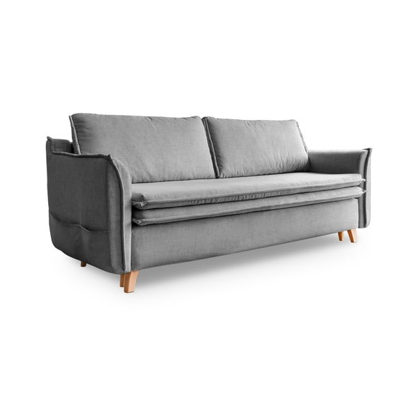 Szürke kinyitható kanapé 225 cm Charming Charlie – Miuform