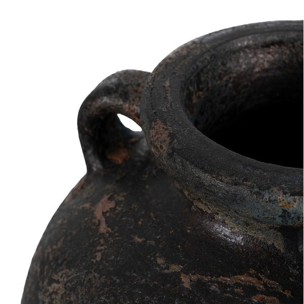 Sötétbarna terrakotta magas váza (magasság 60 cm) Artem – Ixia-image-1